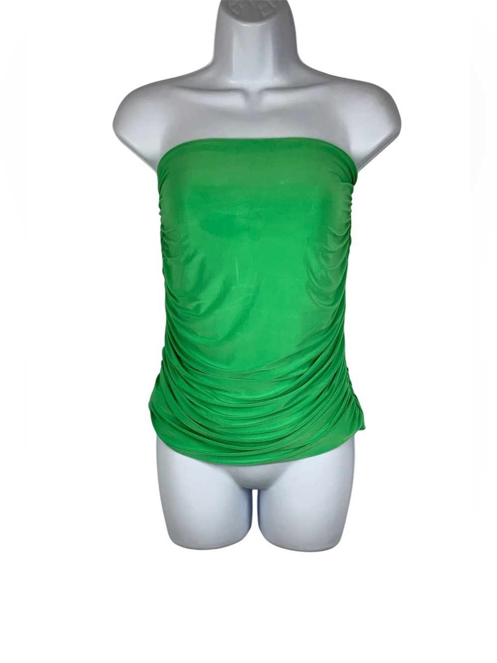 Neon Green Bandeau Tube Top